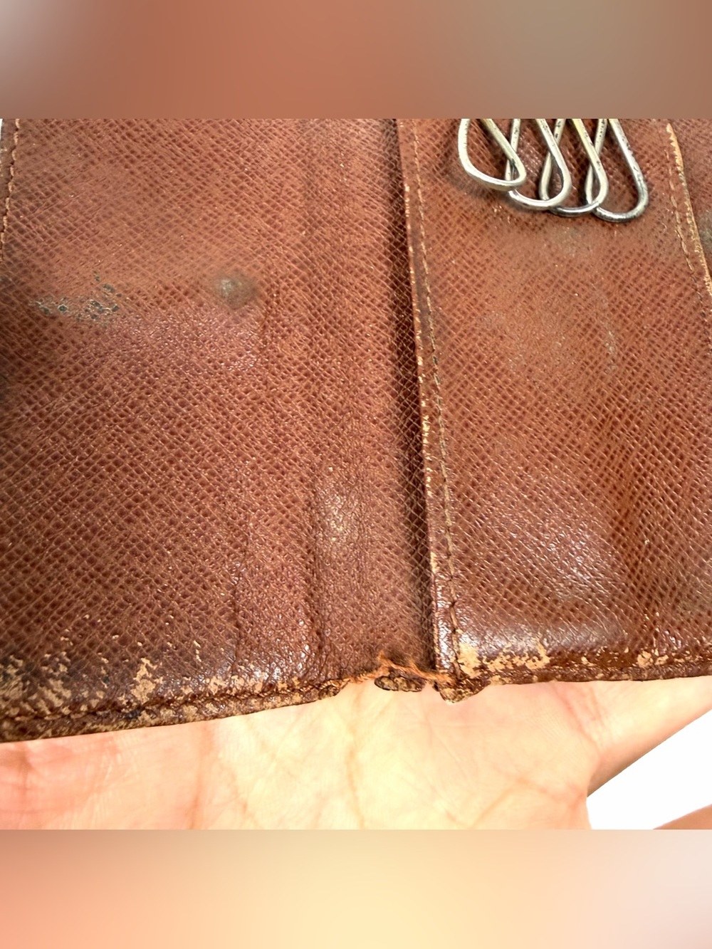 Authentic Louis Vuitton Key Chain Wallet - Picture 11 of 12
